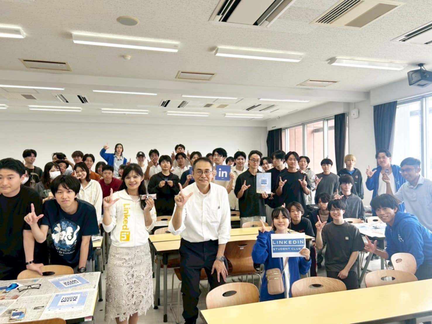 日本大学の津田沼キャンパスで生産工学部の学生に向けて授業を行いました