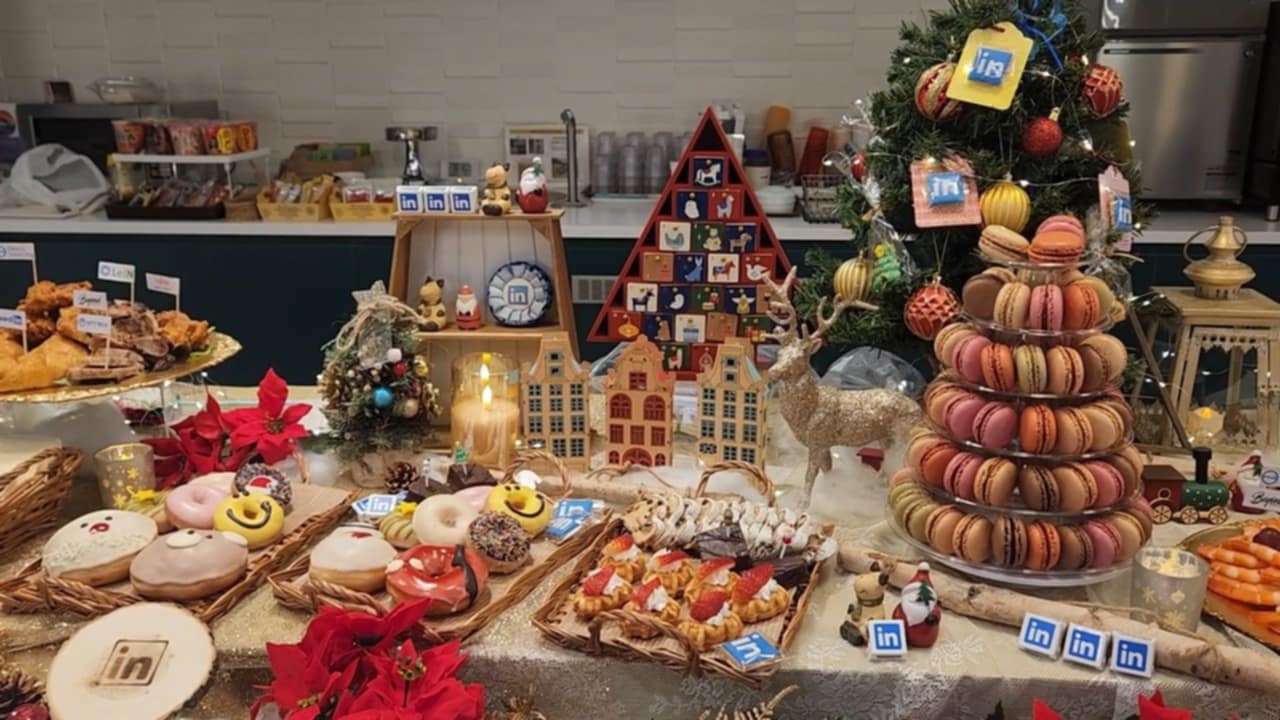 外資系企業向けイベントケータリング（クリスマスバージョン）