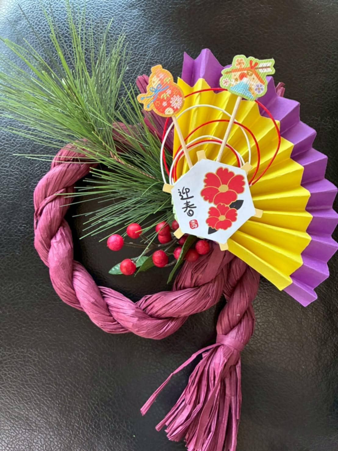 東京都・神奈川県内デイサービス お正月に向けた作品作りワークショップ開催